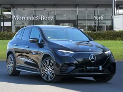 Black Used 2024 Mercedes EQE350 AMG line Sedan | £57,600