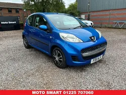 Blue Used 2011 Peugeot 107 Hatchback | £2,795 (Expensive)
