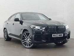 Black Used 2023 BMW X6 M Sport SUV | £48,898 (Fair price)