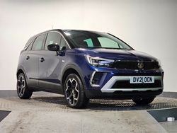 Blue Used 2021 Vauxhall Crossland X Elite SUV | £11,700 (Fair price)