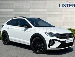 Pure white New 2025 VW Taigo Black Edition SUV | £27,490 (Expensive)