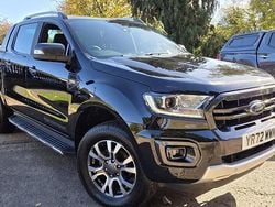 Black Used 2022 Ford Ranger Wildtrack Pickup | £19,700 (Good price)