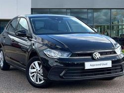 Deep black pearl Used 2022 VW Polo Life Hatchback | £15,586 (Fair price)