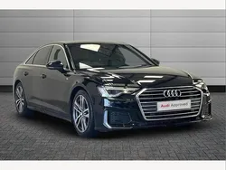 Black Used 2023 Audi A6 S-Line Sedan | £27,390 (Fair price)