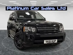 Black Used 2011 Land Rover Range Rover Sport HSE SUV | £9,995
