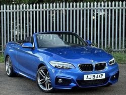 Blue Used 2019 BMW 218 M Sport Cabriolet | £16,225 (Fair price)