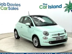 Green Used 2016 Fiat 500 Lounge Hatchback | £6,450 (Fair price)