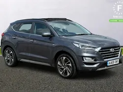 Grey Used 2019 Hyundai Tucson Premium SE SUV | £19,099 (Fair price)