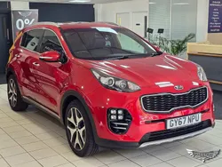 Red Used 2018 Kia Sportage GT-Line SUV | £14,200 (Fair price)