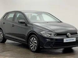 Black Used 2022 VW Polo Life Hatchback | £15,539 (Fair price)