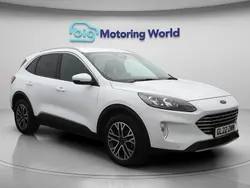 White Used 2022 Ford Kuga Titanium SUV | £14,500 (Good price)