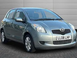 Silver Used 2008 Toyota Yaris Hatchback | £2,990 (A bit pricey)