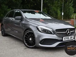 Grey Used 2016 Mercedes A200 AMG line Hatchback | £12,445 (Fair price)
