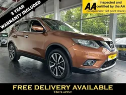 Orange Used 2017 Nissan X-Trail N-Vision SUV | £13,095 (Fair price)