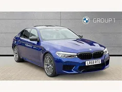 Blue Used 2018 BMW M5 Comfort Edition Sedan | £40,650 (Expensive)