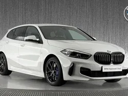 White Used 2022 BMW 118 M Sport Hatchback | £23,105 (Fair price)