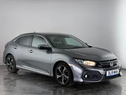 Grey Used 2019 Honda Civic SR Hatchback | £9,800 (Good price)