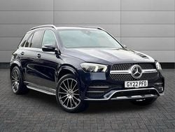 Blue Used 2022 Mercedes GLE350 AMG Line Premium SUV | £45,590 (Fair price)