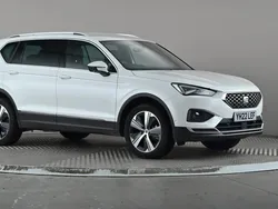 White Used 2022 Seat Tarraco XCELLENCE SUV | £23,977 (Fair price)