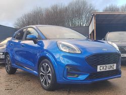 Blue Used 2021 Ford Puma ST-Line Hatchback | £8,995