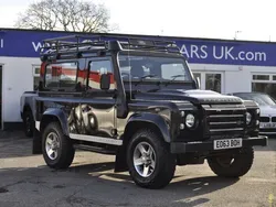 Black Used 2013 Land Rover Defender SUV | £29,995 (A bit pricey)