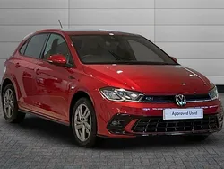Kings red Used 2023 VW Polo R-line Hatchback | £18,290 (Fair price)