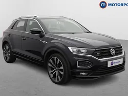 Black Used 2021 VW T-Roc R-line SUV | £20,899 (Fair price)