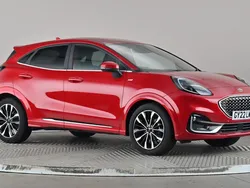 Red Used 2022 Ford Puma ST-Line Hatchback | £18,298 (Fair price)