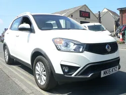 White Used 2015 Ssangyong Korando Estate | £4,995 (Fair price)