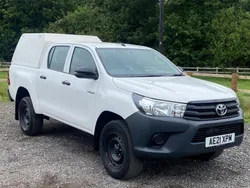 White Used 2021 Toyota HiLux Active Pickup | £11,495 (Fair price)