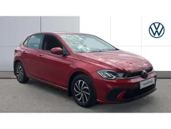 Red Used 2021 VW Polo Life Hatchback | £14,911 (Fair price)