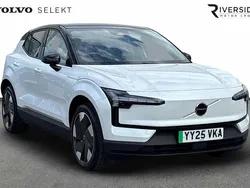 Crystal white New 2025 Volvo EX30 Plus SUV | £30,950 (Good price)