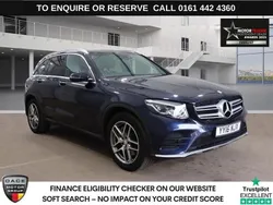 Blue Used 2016 Mercedes GLC250 AMG line Estate | £15,949 (Fair price)