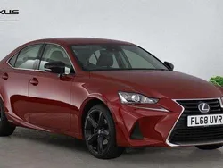 Red Used 2018 Lexus IS300h Sport Line Sedan | £20,000 (A bit pricey)