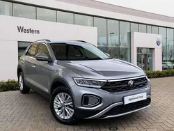 Silver Used 2022 VW T-Roc Life SUV | £19,799 (Fair price)