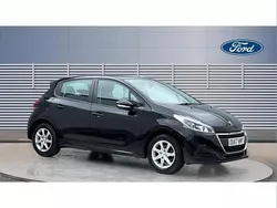 Black Used 2017 Peugeot 208 Active Hatchback | £7,076 (Fair price)