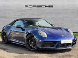 Gentian blue Used 2022 Porsche 911 Cabriolet | £113,990 (Good price)
