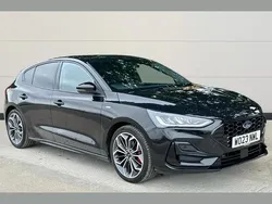 Black Used 2023 Ford Focus ST-Line X Hatchback | £16,210 (Fair price)