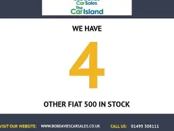 Red Used 2018 Fiat 500 Lounge Hatchback | £6,950 (Fair price)
