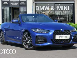 Blue Used 2022 BMW 420 M Sport Cabriolet | £32,995 (Fair price)