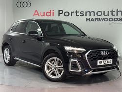 Black Used 2022 Audi Q5 S-Line SUV | £31,190 (Fair price)