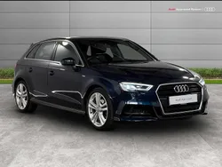 Blue Used 2018 Audi A3 S-Line Hatchback | £15,999 (Fair price)