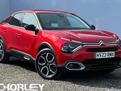 Red Used 2023 Citroën e-C4 Shine Hatchback | £13,963 (Fair price)
