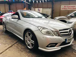 Silver Used 2010 Mercedes E350 Cabriolet | £6,990 (Fair price)