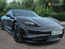 Black Used 2022 Porsche Taycan Performance Package Sedan | £58,799 (Fair price)