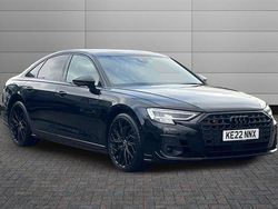 Mythos black Used 2022 Audi A8 Black Edition Sedan | £58,950