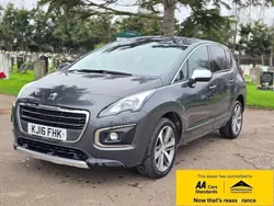 Grey Used 2016 Peugeot 3008 Allure Hatchback | £7,380 (Super price)