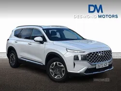 White Used 2022 Hyundai Santa Fe Premium SUV | £29,798 (Fair price)