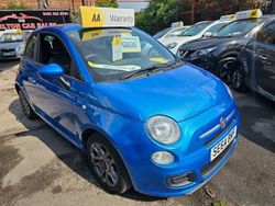 Blue Used 2014 Fiat 500 S Hatchback | £3,495 (Good price)