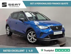 Blue Used 2022 Seat Arona FR SUV | £11,695 (Fair price)